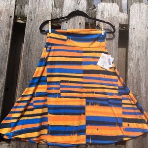 LuLaRoe Azure Skirt M